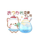 【夏】子ねこモニカのかわいいソーダフェア（個別スタンプ：11）