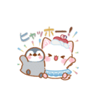 【夏】子ねこモニカのかわいいソーダフェア（個別スタンプ：18）