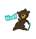 はまのゆかLINEスタンプ・ぬいくま（個別スタンプ：3）