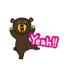はまのゆかLINEスタンプ・ぬいくま（個別スタンプ：4）