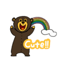 はまのゆかLINEスタンプ・ぬいくま（個別スタンプ：7）