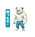 ブルドッグ  喜怒哀楽スタンプVol.3（個別スタンプ：2）