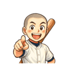 野球 男子 部活 スポーツ かわいい（個別スタンプ：5）