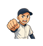 野球 男子 部活 スポーツ かわいい（個別スタンプ：8）