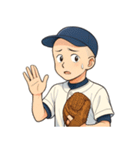 野球 男子 部活 スポーツ かわいい（個別スタンプ：10）