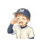 野球 男子 部活 スポーツ かわいい（個別スタンプ：14）