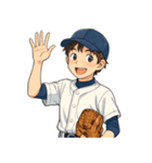 野球 男子 部活 スポーツ かわいい（個別スタンプ：15）