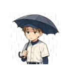 野球 男子 部活 スポーツ かわいい（個別スタンプ：16）
