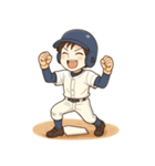 野球 男子 部活 スポーツ かわいい（個別スタンプ：21）