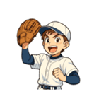 野球 男子 部活 スポーツ かわいい（個別スタンプ：24）
