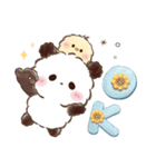 もこぷわパンダ♡サマー（個別スタンプ：1）