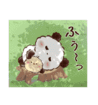 もこぷわパンダ♡サマー（個別スタンプ：25）