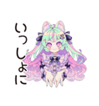 ゆめかわガールの応援リアクション♡（個別スタンプ：15）