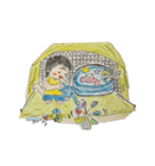 1歳から2歳 息子くんの遊びスタンプ（個別スタンプ：5）