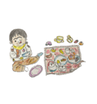1歳から2歳 息子くんの遊びスタンプ（個別スタンプ：16）