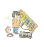 1歳から2歳 息子くんの遊びスタンプ（個別スタンプ：22）