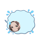 毎日美少女◆吹き出しスタンプ（個別スタンプ：3）