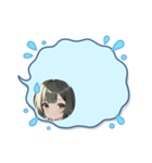 毎日美少女◆吹き出しスタンプ（個別スタンプ：4）