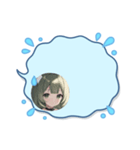 毎日美少女◆吹き出しスタンプ（個別スタンプ：5）