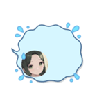 毎日美少女◆吹き出しスタンプ（個別スタンプ：6）