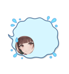 毎日美少女◆吹き出しスタンプ（個別スタンプ：8）