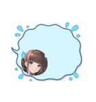 毎日美少女◆吹き出しスタンプ（個別スタンプ：9）