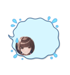 毎日美少女◆吹き出しスタンプ（個別スタンプ：10）