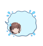毎日美少女◆吹き出しスタンプ（個別スタンプ：12）