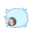 毎日美少女◆吹き出しスタンプ（個別スタンプ：20）
