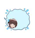 毎日美少女◆吹き出しスタンプ（個別スタンプ：22）