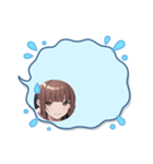 毎日美少女◆吹き出しスタンプ（個別スタンプ：23）
