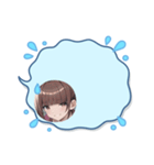 毎日美少女◆吹き出しスタンプ（個別スタンプ：25）