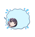毎日美少女◆吹き出しスタンプ（個別スタンプ：34）