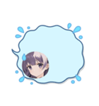 毎日美少女◆吹き出しスタンプ（個別スタンプ：35）