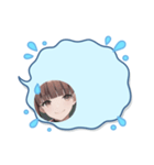 毎日美少女◆吹き出しスタンプ（個別スタンプ：37）