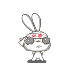 うさぎのボタン（わたしはエマの中から）（個別スタンプ：6）