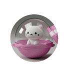 動物をモチーフにしたカプセルトイイラスト（個別スタンプ：1）