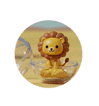 動物をモチーフにしたカプセルトイイラスト（個別スタンプ：6）