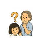 ばあばとわたしのあったかスタンプ（個別スタンプ：15）