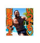 失恋を励ます※ポジティブなゲイの黒人男性（個別スタンプ：28）