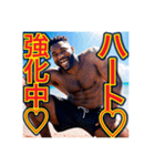 失恋を励ます※ポジティブなゲイの黒人男性（個別スタンプ：30）