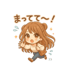 毎日だいすき♡ふんわり彼女語録（個別スタンプ：22）