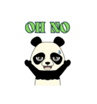 Lovely sticker panda（個別スタンプ：4）