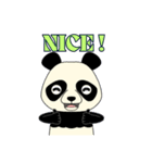 Lovely sticker panda（個別スタンプ：23）