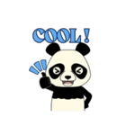 Lovely sticker panda（個別スタンプ：24）