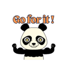 Lovely sticker panda（個別スタンプ：28）