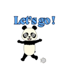 Lovely sticker panda（個別スタンプ：36）