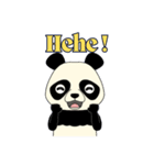 Lovely sticker panda（個別スタンプ：40）