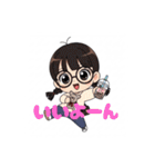 2頭身キャラスタンプ（個別スタンプ：3）