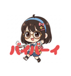 2頭身キャラスタンプ（個別スタンプ：5）